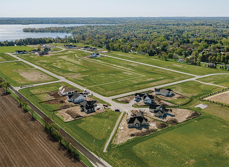 The Snyder Farm Aerial