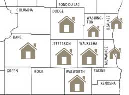 Zach Builder Home Build Map South Eastern Wisconsin Home Builder Zach Builder