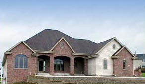 Zach Builders built this custom Milwaukee County home in Franklin