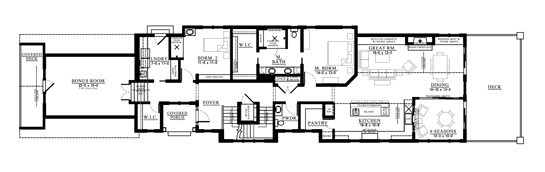 Avalon First Floor Plan