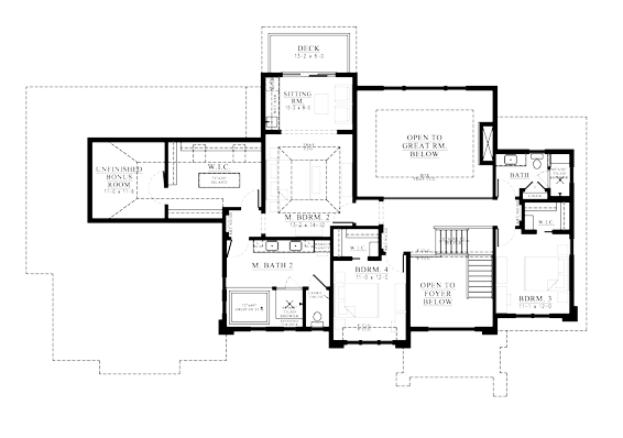 Arbor Second Floor Plan