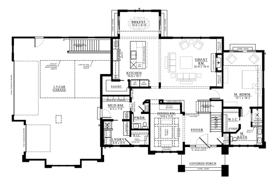 Arbor First Floor Plan